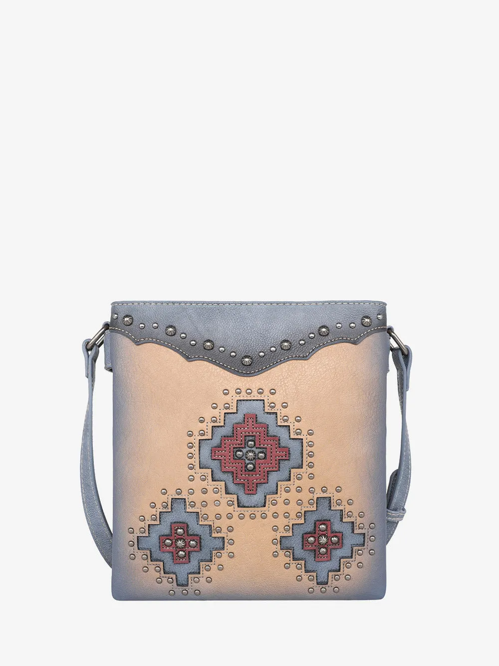 Montana West Cut-out Aztec Applique Concealed Carry Crossbody