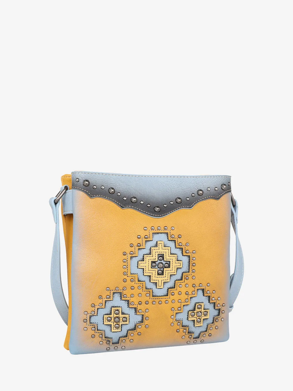 Montana West Cut-out Aztec Applique Concealed Carry Crossbody