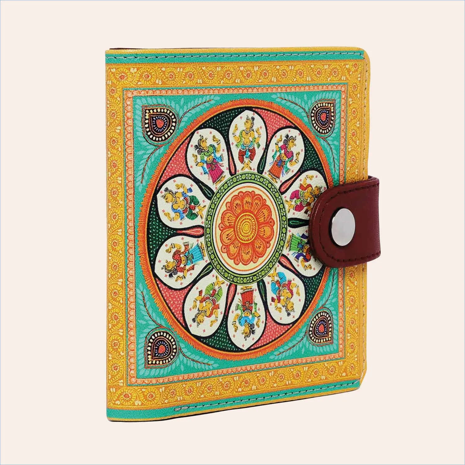 Pattachitra Folktales Square Wallet