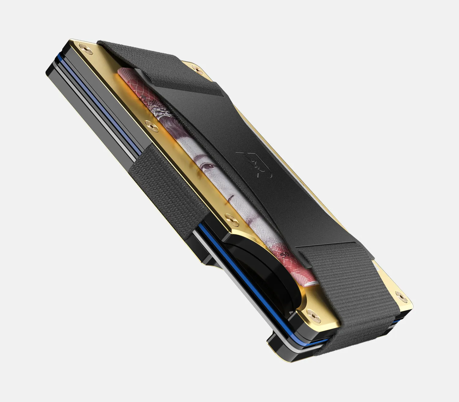 Ridge Wallet - 24 Karat Gold