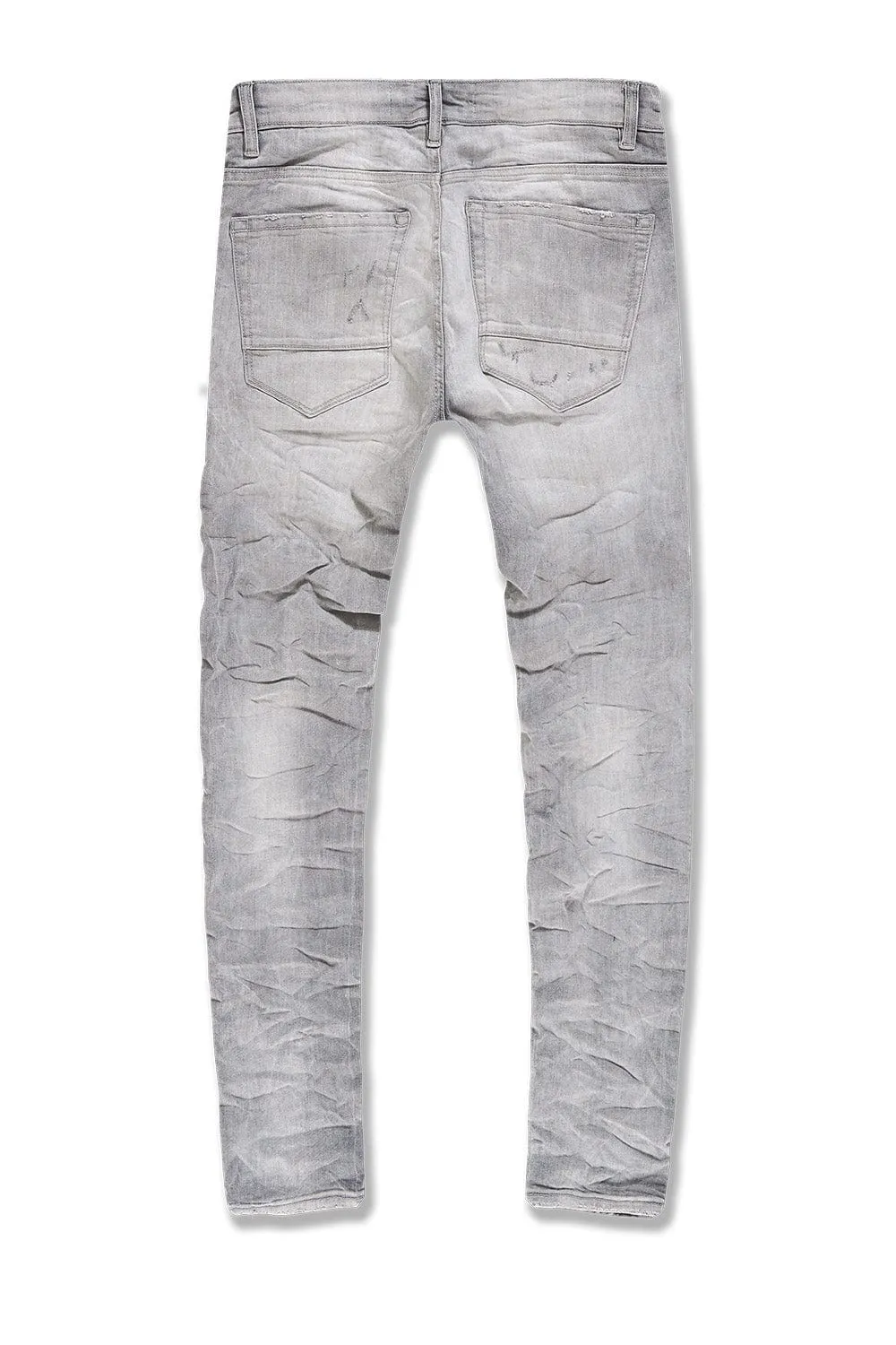 Sean - Cement Wash Dynamo Denim Jeans for a Trendy Casual Look