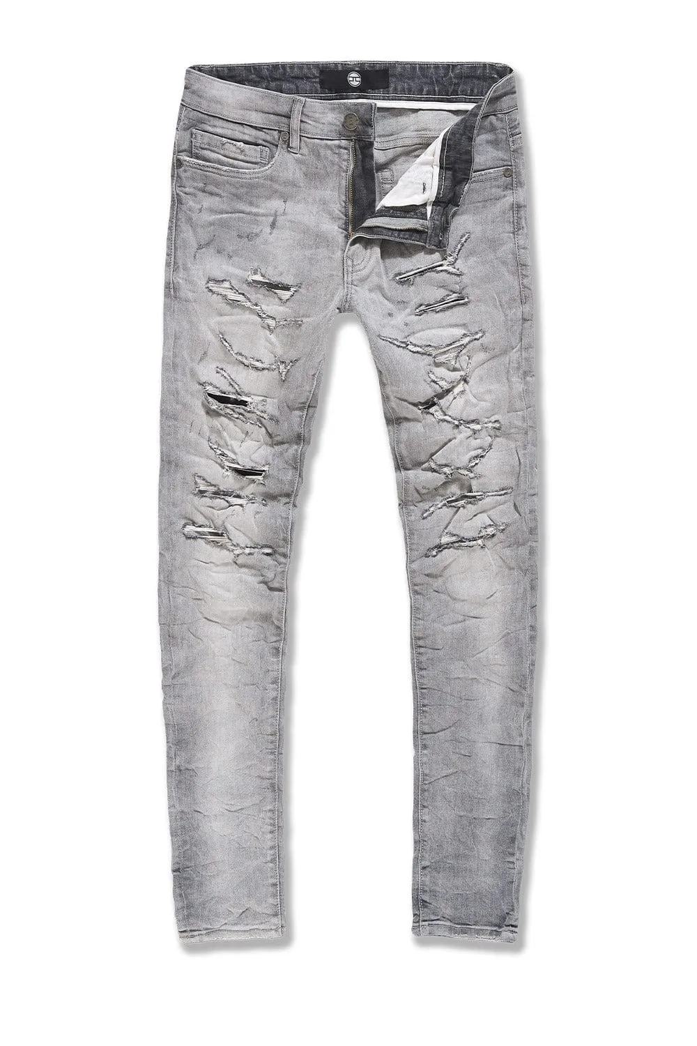 Sean - Cement Wash Dynamo Denim Jeans for a Trendy Casual Look