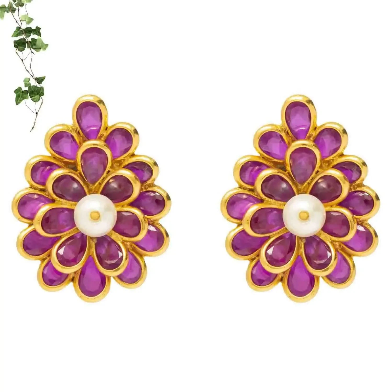 Secret Garden Blush Studs