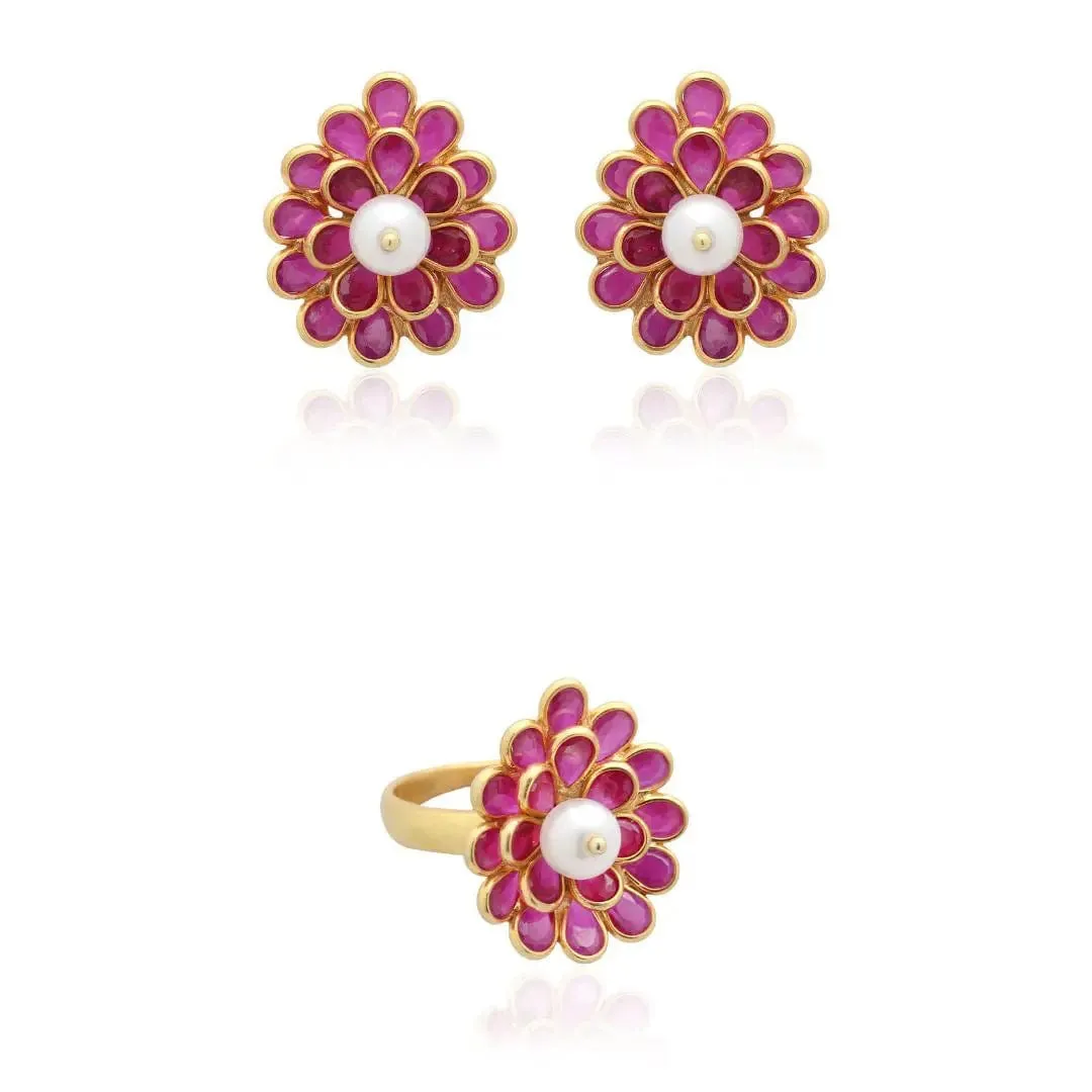 Secret Garden Blush Studs