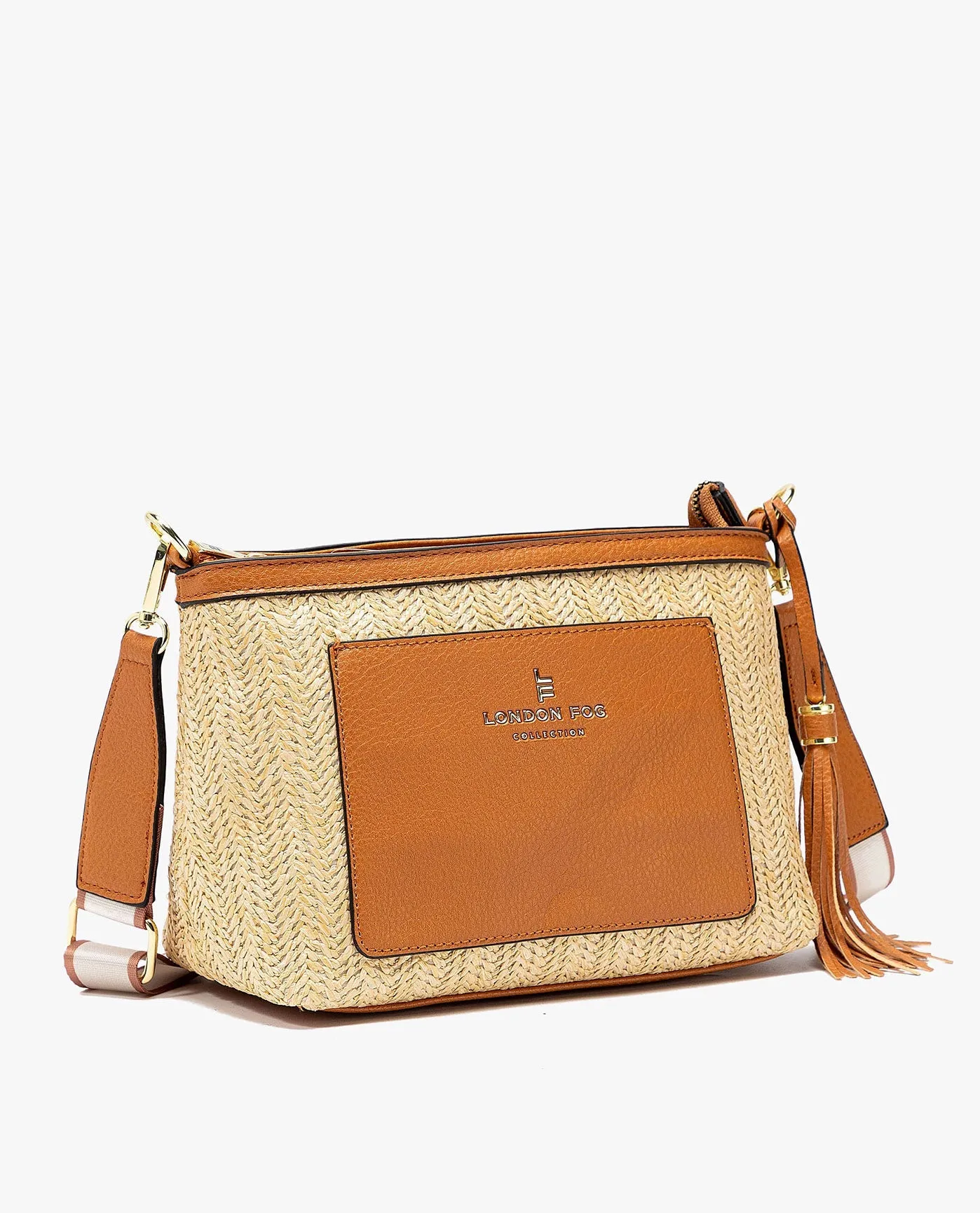 SHEILA STRAW CROSSBODY