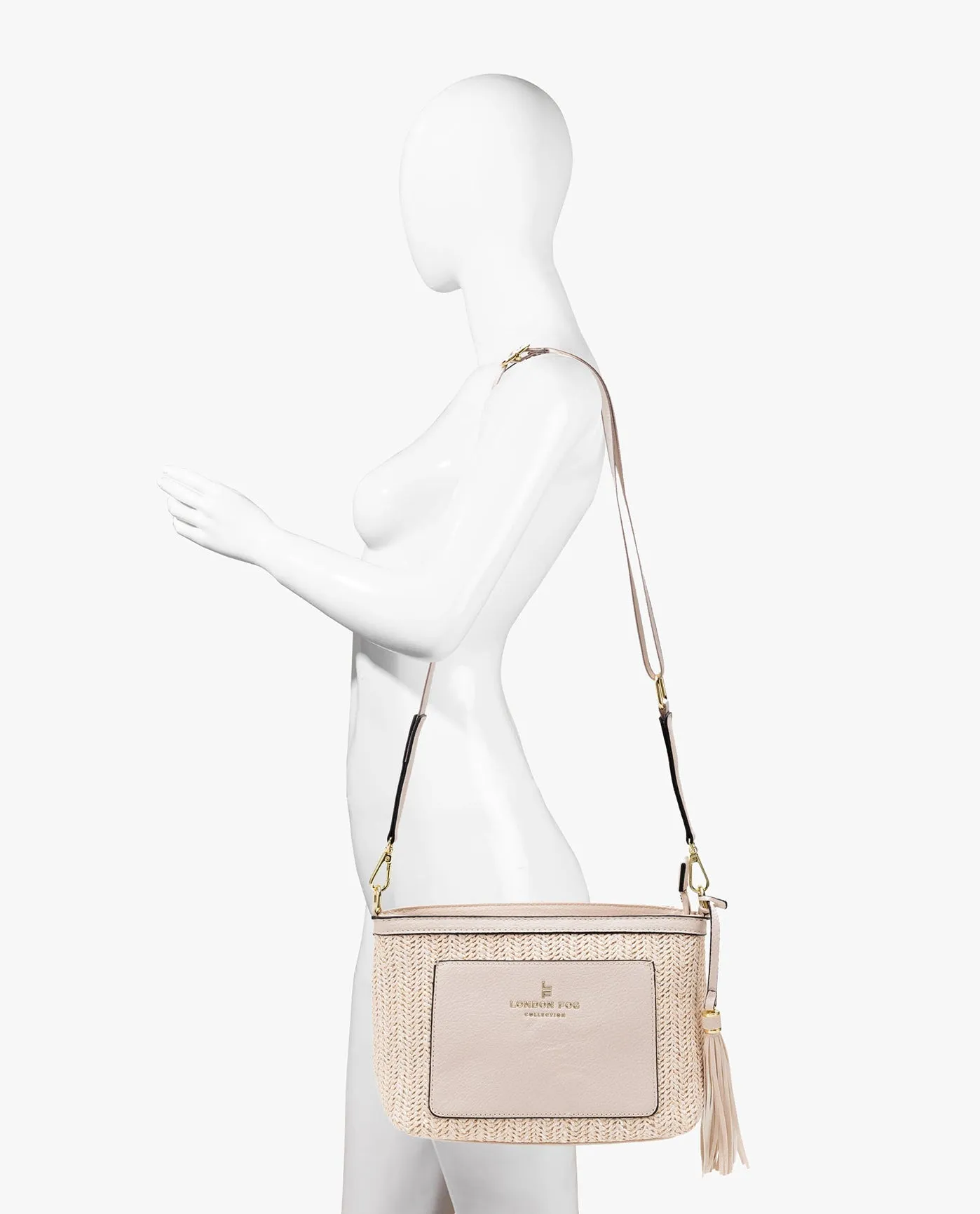 SHEILA STRAW CROSSBODY