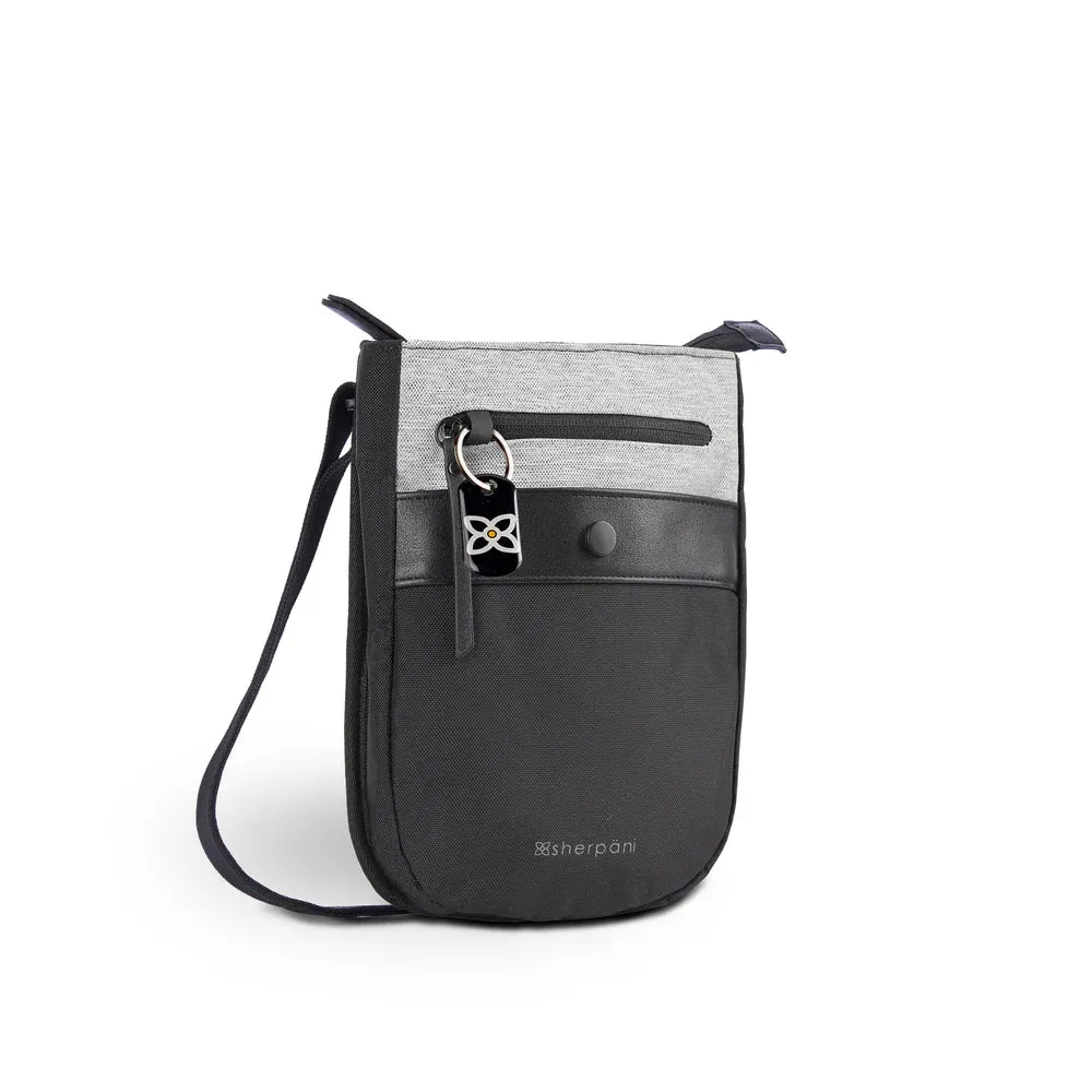 Sherpani Prima Anti-Theft Crossbody Bag in Sterling Grey