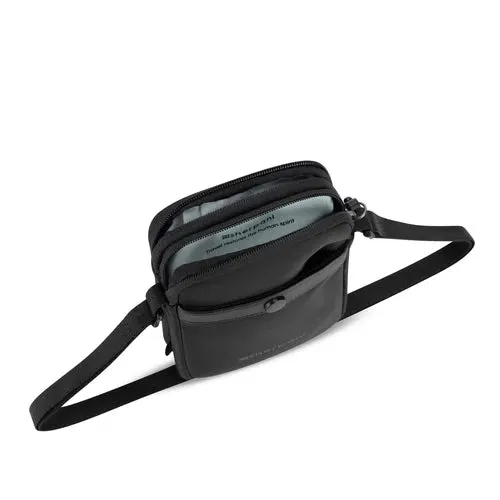 Sherpani Simplicity Anti-Theft Crossbody Wallet in Carbon Black