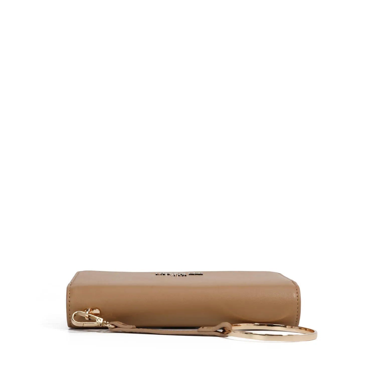 SOLID BIFOLD WALLET WRISTLET