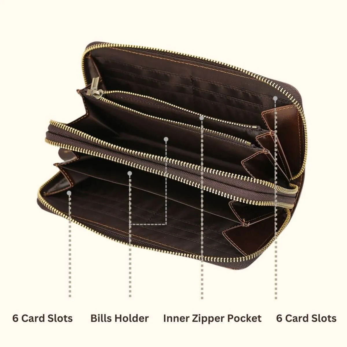 The Nomad - Genuine Leather Phone Wallet