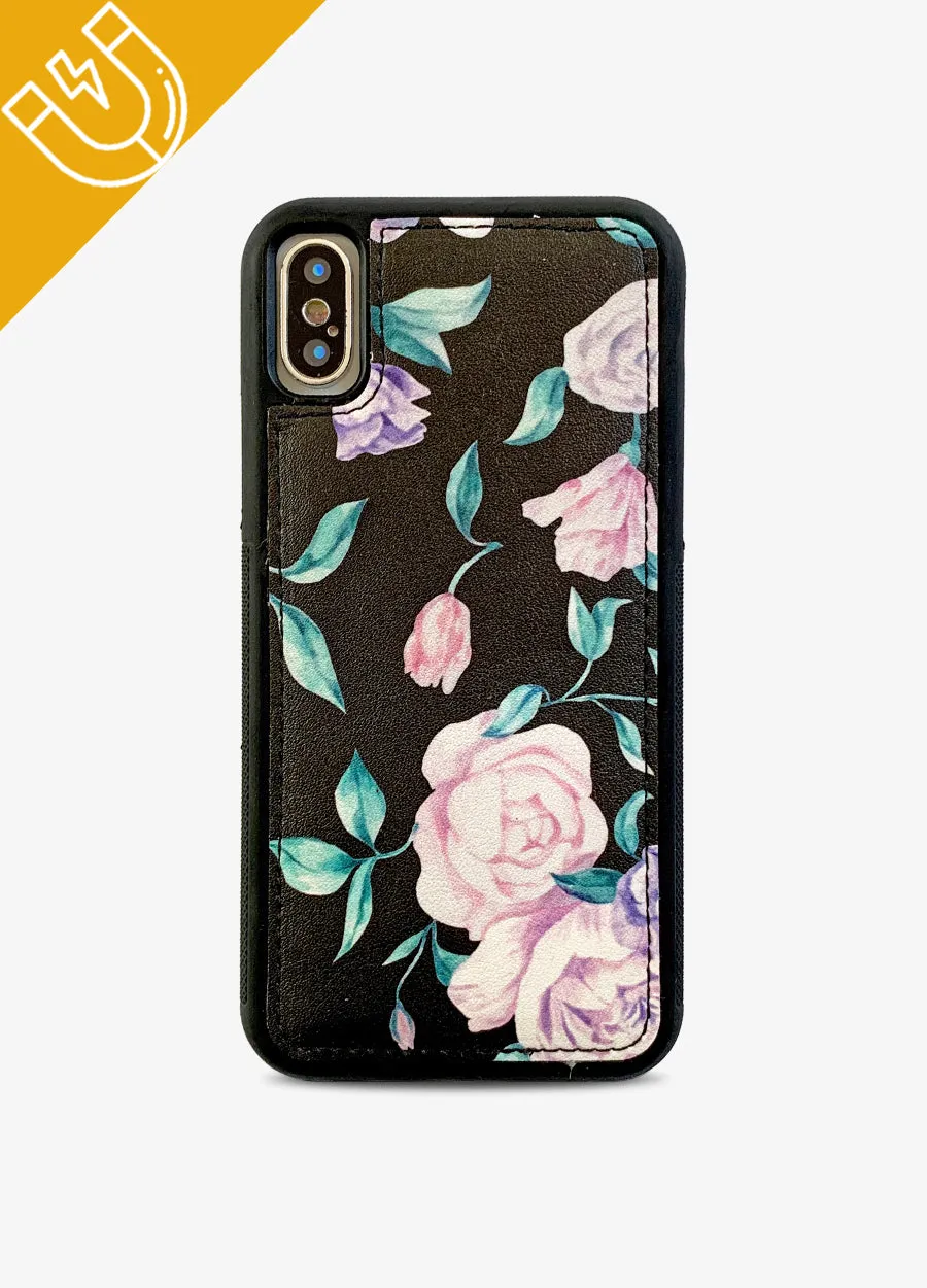 Ultimate Wristlet Phone Case in Midnight Floral