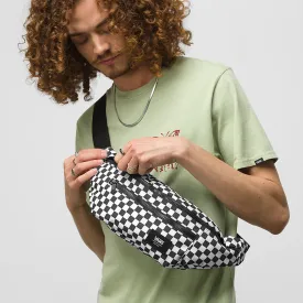 Vans Ward Cross Body Pack Bag - Black/White Check