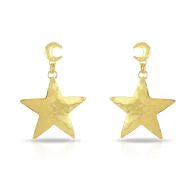 Vintage Star Earrings