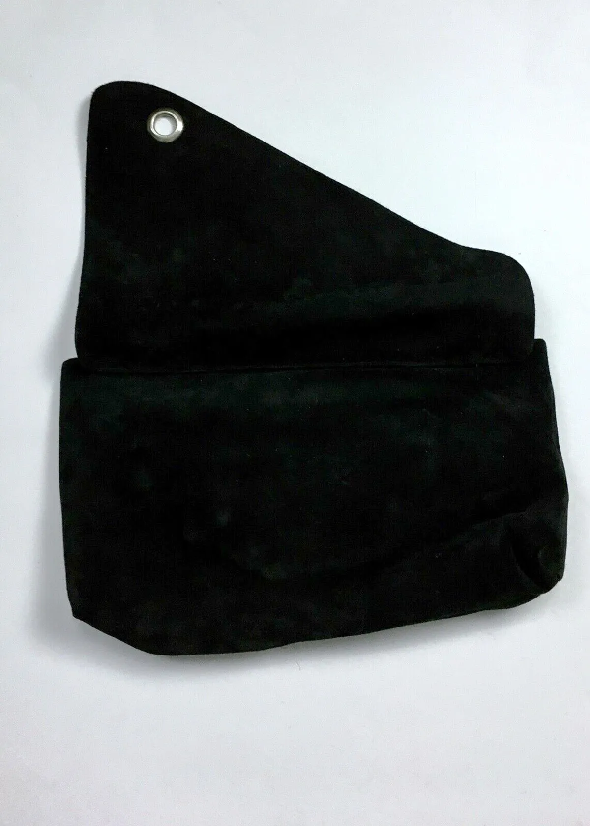 Vintage Viva of California Black Suede Clutch