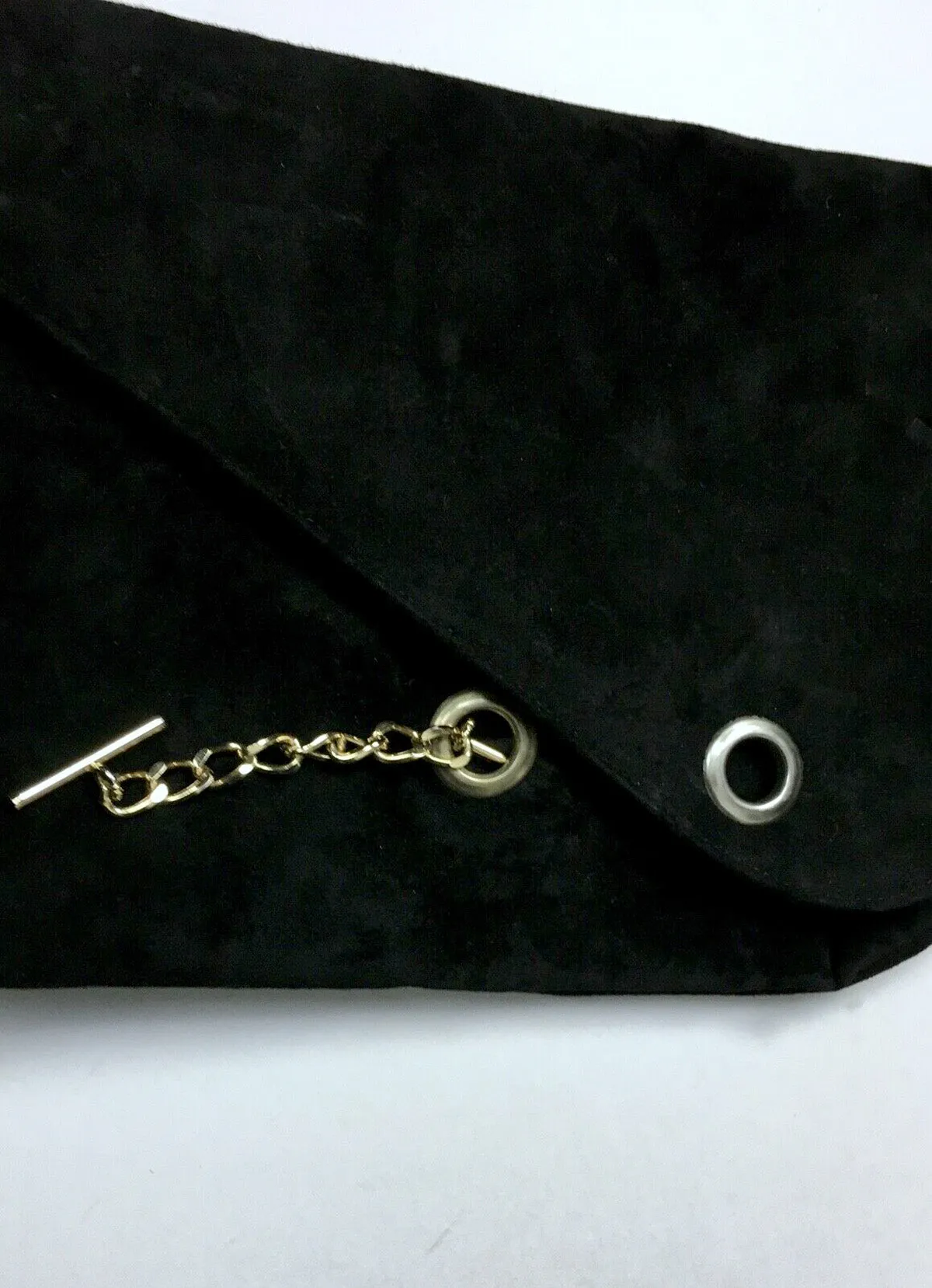 Vintage Viva of California Black Suede Clutch