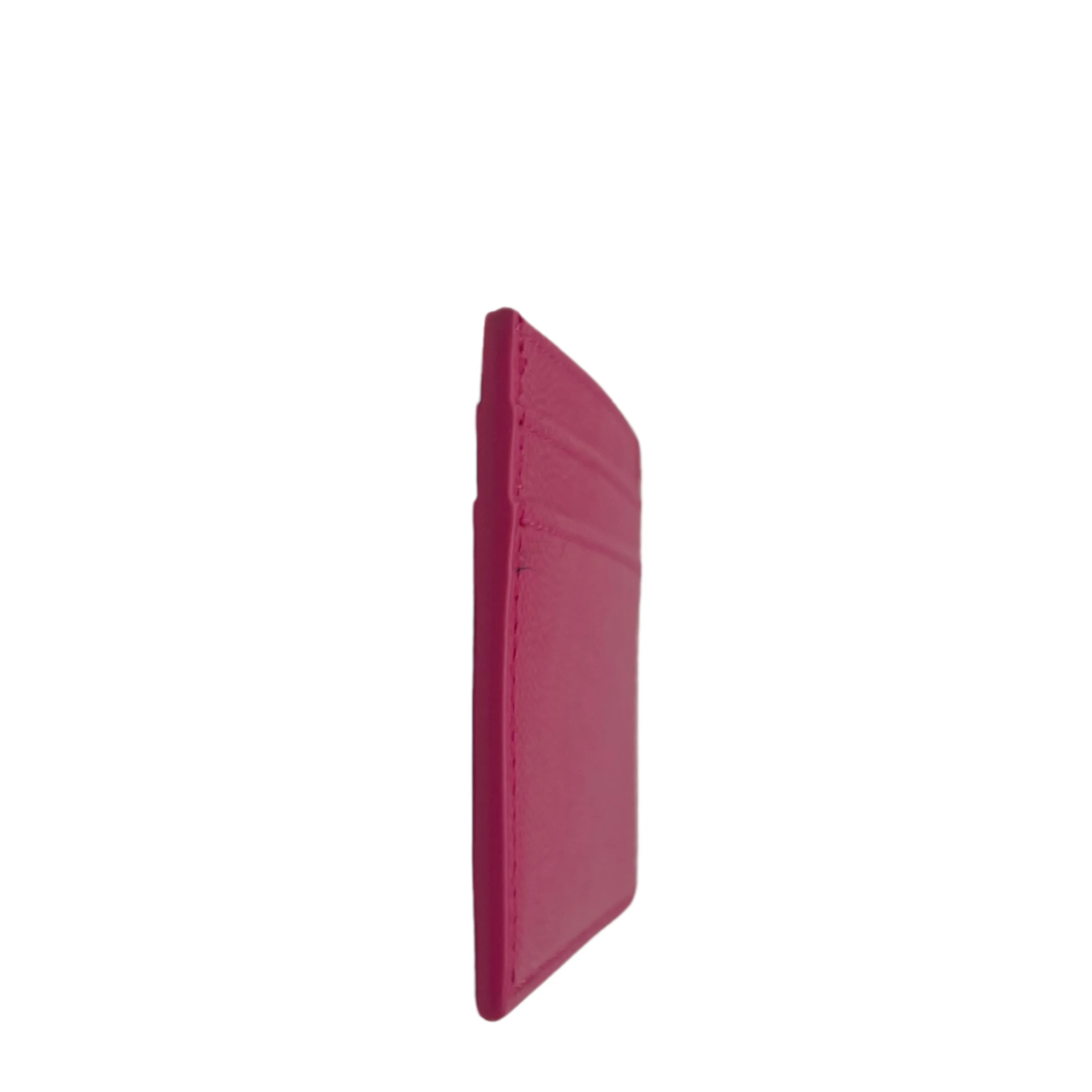 YSL Paris Card Case - Fuchsia