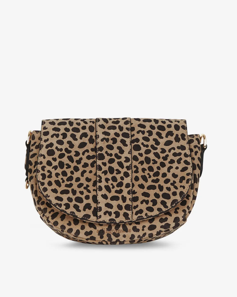 Zara Saddle Bag - Spot Suede